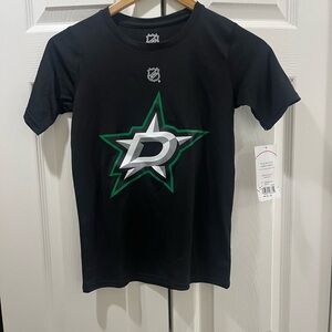 Kids Black Dallas Stars T-Shirt Size Small